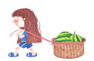 夏日吃瓜的故事,一场关于消暑与传说的美味之旅